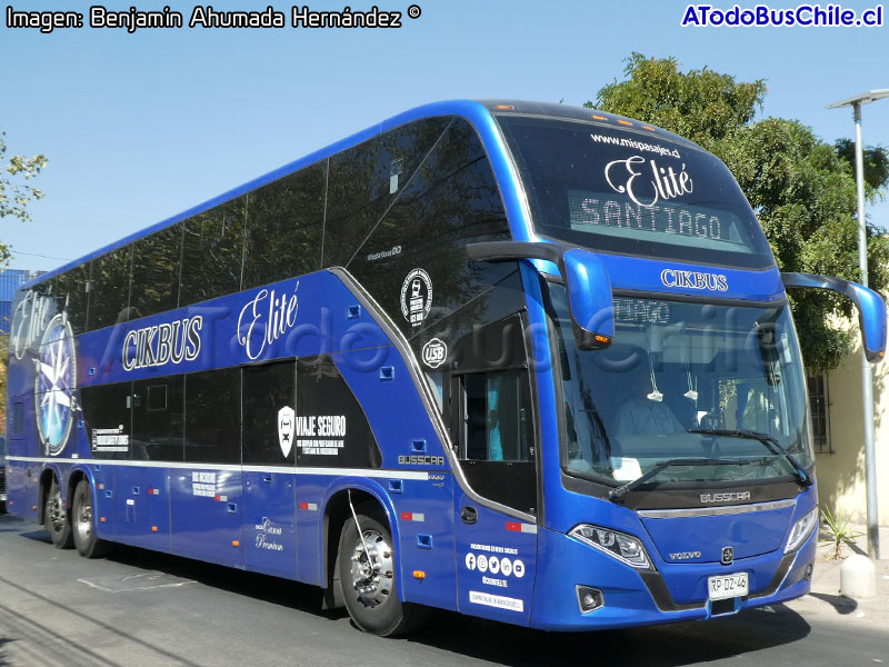Busscar Vissta Buss DD / Volvo B-450R Euro5 / CikBus Élite