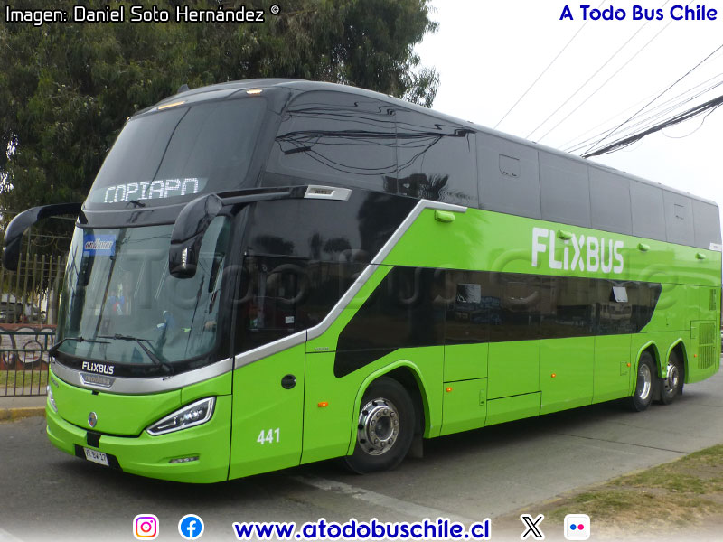 Modasa Zeus 5 / Volvo B-450R Euro5 / Flixbus Chile