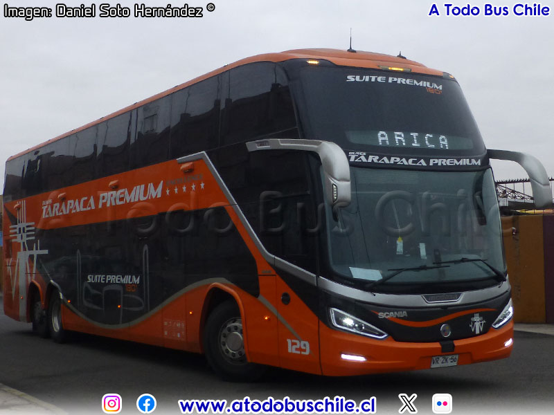 Modasa Zeus 5 / Scania K-450CB eev5 / Buses Tarapacá