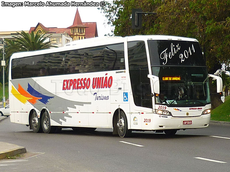 Busscar Jum Buss 400 / Scania K-380 / Expresso União Turismo (Río Grande do Sul - Brasil)