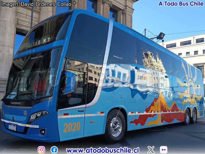 Busscar Vissta Buss 400 / Volvo B-450R Euro5 / Climezul S.A. (Uruguay)