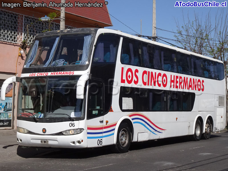 Marcopolo Paradiso G6 1800DD / Volvo B-12R / Los Cinco Hermanos Turismo (Argentina)