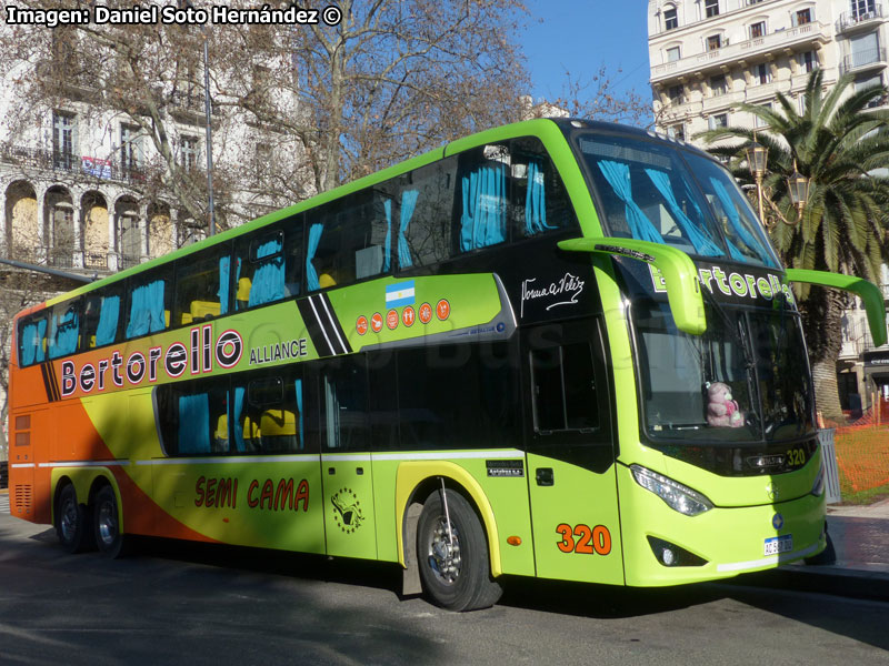 Metalsur Starbus 3 DP / Mercedes Benz O-500RSD-2436 BlueTec5 / Bertorello Turismo (Argentina)
