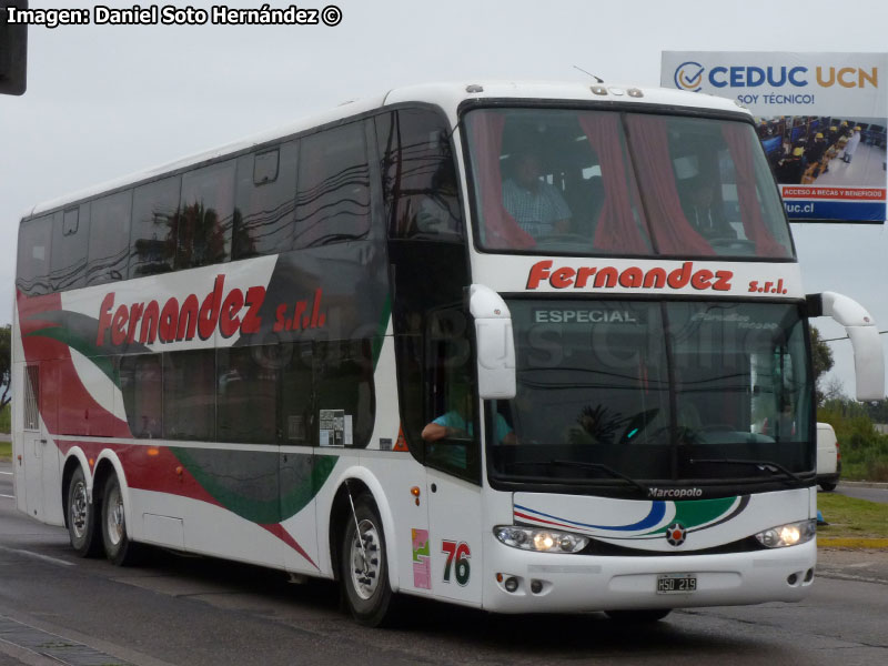 Marcopolo Paradiso G6 1800DD / Scania K-420 / Turismo Fernández S.R.L. (Argentina)