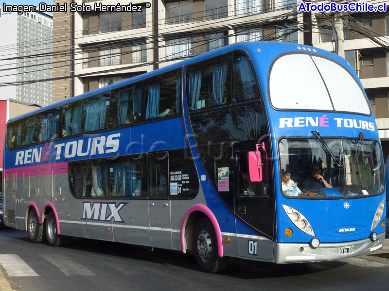 Metalsur Starbus 4.05 DP / Mercedes Benz O-500RSD-2436 / René Tours (Argentina)