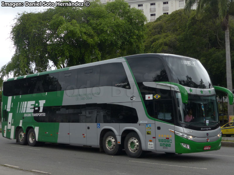 Marcopolo Paradiso G7 1800DD / Scania K-400B 8x2 eev5 / EBT - Expresso Biagini Transportes (Minas Gerais - Brasil)