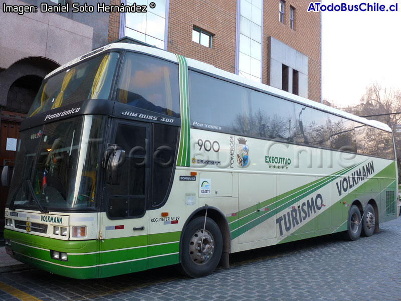 Busscar Jum Buss 400P / Scania K-113TL / Empresa de Transportes Coletivos Volkmann (Santa Catarina - Brasil)