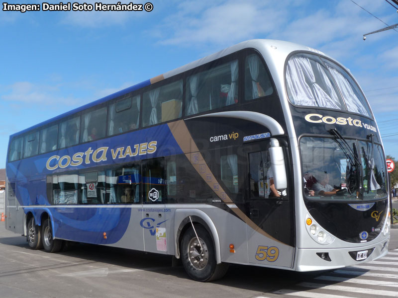 Metalsur Starbus 2 DP / Scania K-420B / Costa Viajes (Argentina)