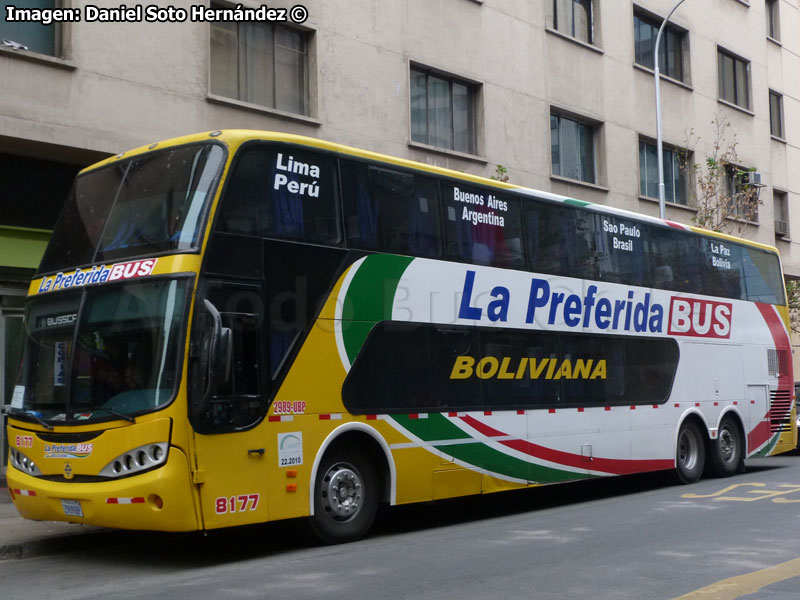 Busscar Panorâmico DD / Mercedes Benz O-500RSD-2036 / La Preferida Bus (Bolivia)