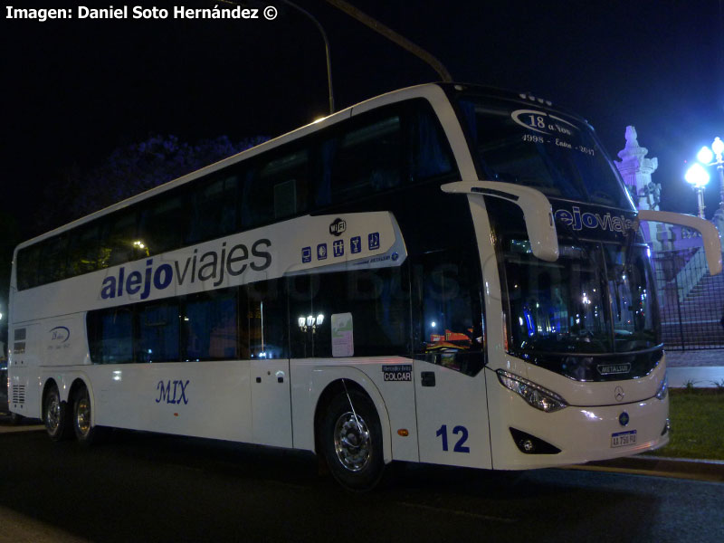 Metalsur Starbus 3 DP / Mercedes Benz O-500RSD-2436 BlueTec5 / Alejo Viajes (Argentina)