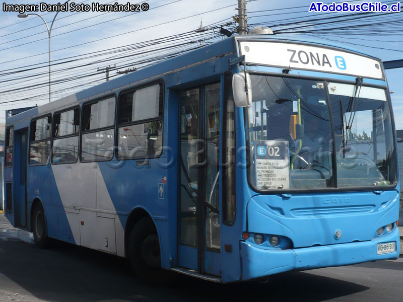 Induscar Caio Apache S21 / Mercedes Benz OH-1420 / Servicio Alimentador E-02