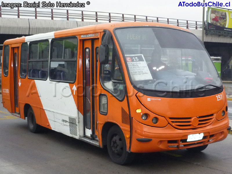 Neobus Thunder + / Mercedes Benz LO-915 / Servicio Alimentador C-15