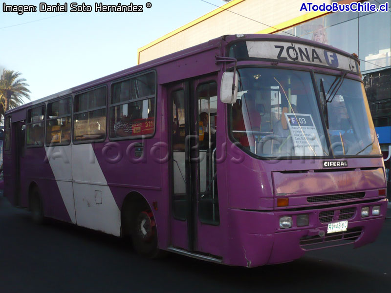 Ciferal GLS Bus / Mercedes Benz OH-1420 / Servicio Alimentador F-03