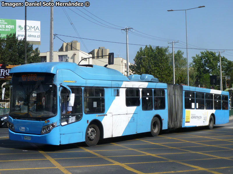 Busscar Urbanuss / Volvo B-9SALF / Servicio Troncal 107