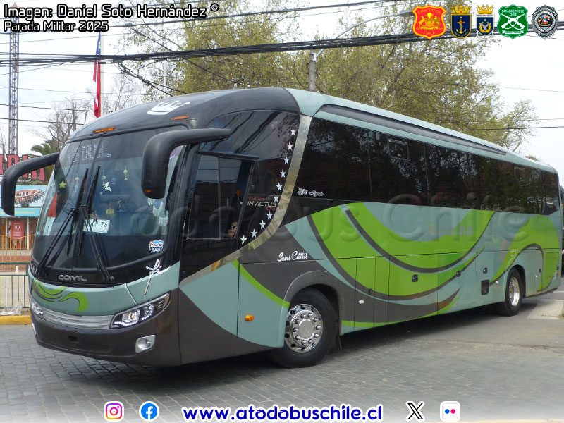 Comil Campione Invictus 1050 / Scania K-360B eev5 / Transportes Gama