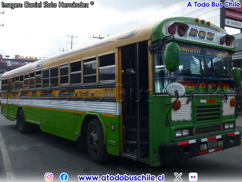 Blue Bird / All American A3FE / TEISO S.A. de C.V. Ruta N° 205 Sonsonate - San Salvador (El Salvador)