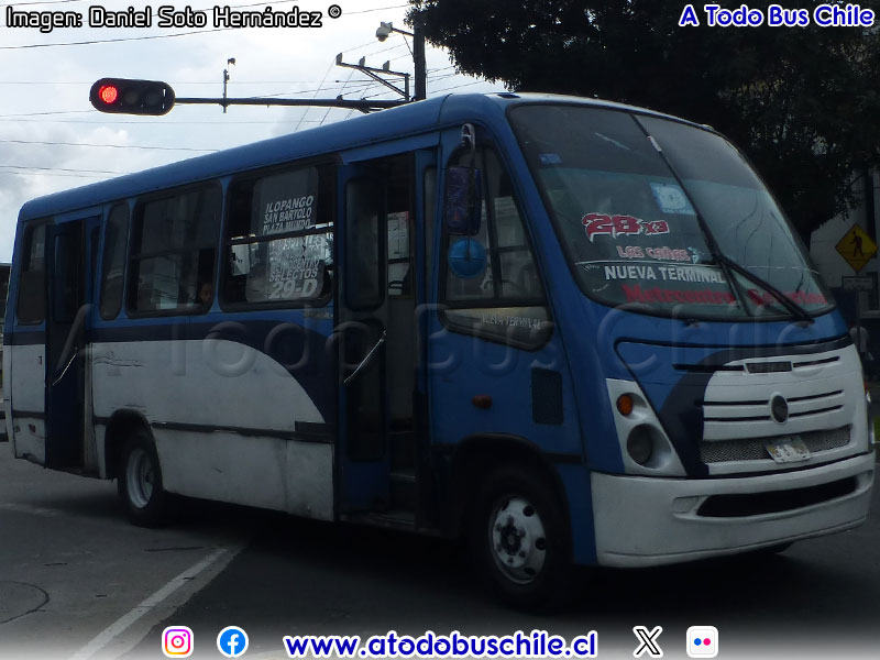 Ciferal MiniMax / Mercedes Benz LO-915 / Ruta N° 29-D San Salvador (El Salvador)