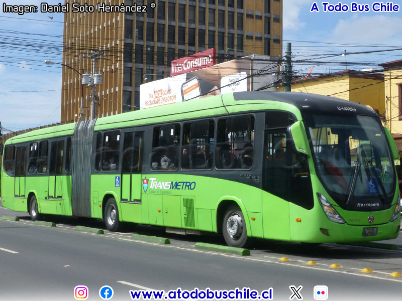 Marcopolo Viale BRT / Volvo B-340M Euro5 / TransMetro Línea N° 13 El Calvario - Acueducto Ciudad de Guatemala