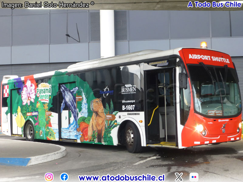Busscar Urbanuss Pluss / Volvo B-290R-LE / Busmen - Shuttle Bus Aeropuerto Tocumen (Ciudad de Panamá)