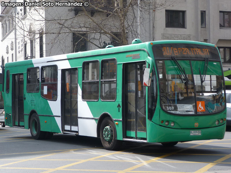 Busscar Urbanuss Pluss / Mercedes Benz O-500U-1725 / Servicio Troncal 307