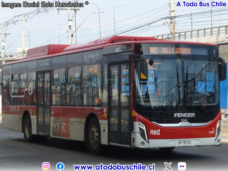 Higer Bus Fencer F-1 Integral EV / Servicio Alimentador B-43