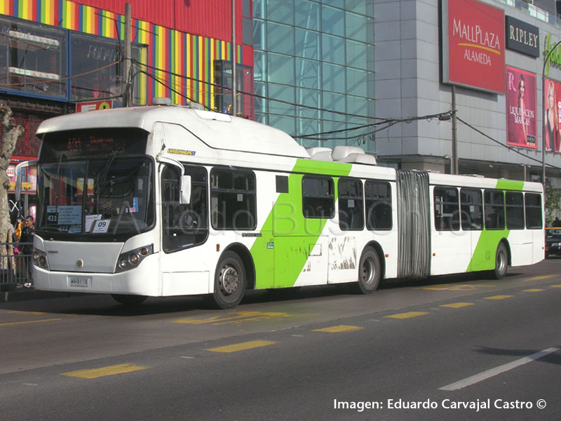 Busscar Urbanuss / Volvo B-9SALF / Servicio Troncal 431