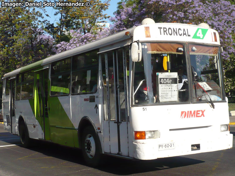 CASA Bus / DIMEX 654-210 / Servicio Troncal 404e