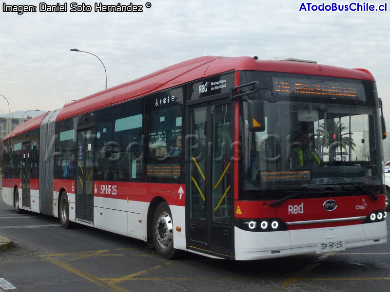 BYD Bus B-18C01 / Servicio Troncal 516