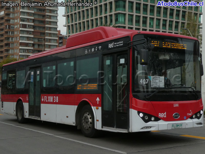BYD Bus K-9FE / Servicio Troncal 407