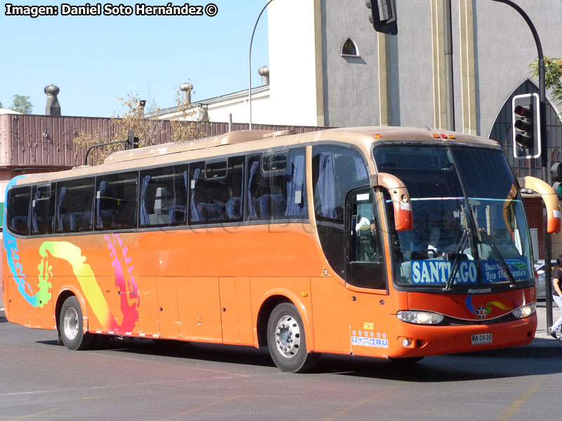 Marcopolo Viaggio G6 1050 / Volvo B-7R / Buses Los Halcones