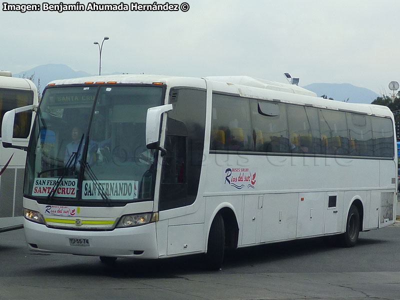 Busscar Vissta Buss LO / Scania K-340 / Salón Ríos del Sur