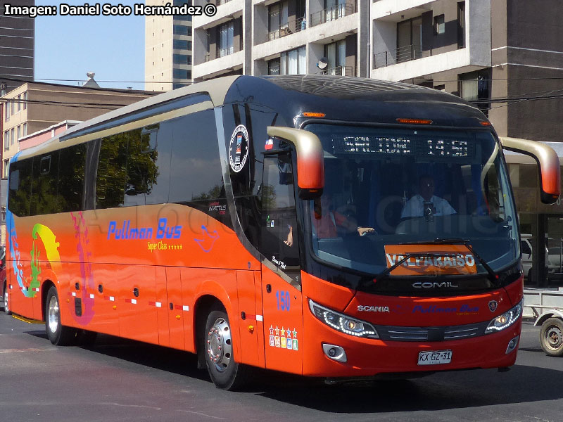 Comil Campione Invictus 1050 / Scania K-360B eev5 / Pullman Bus Costa Central S.A.