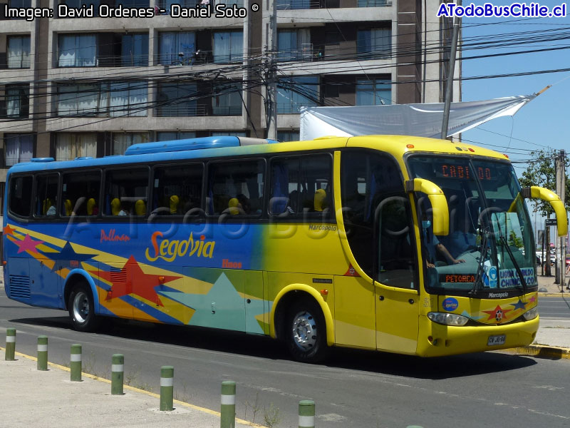 Marcopolo Viaggio G6 1050 / Mercedes Benz O-500RS-1836 / Buses Segovia