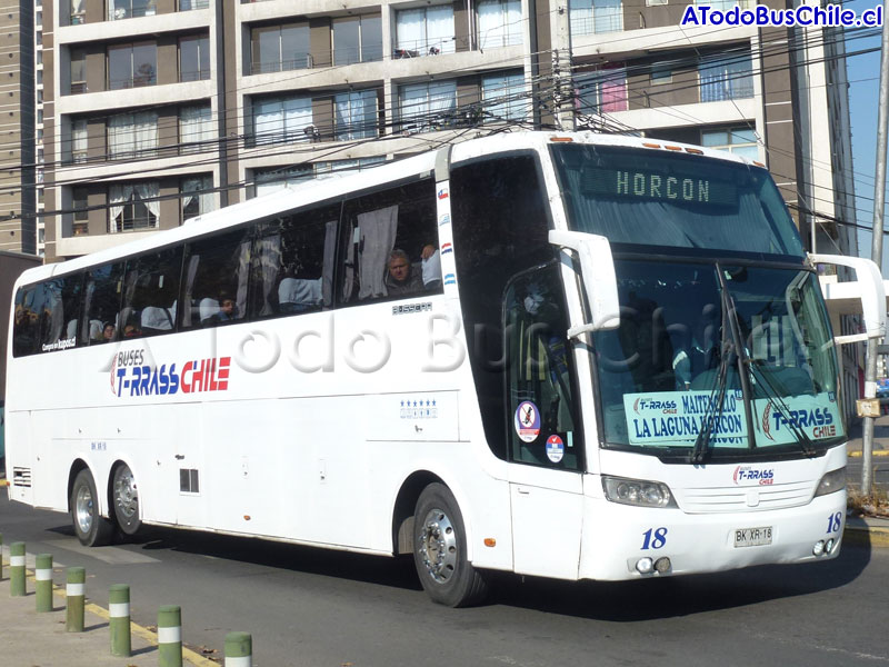 Busscar Jum Buss 380 / Mercedes Benz O-500RS-1836 / Buses T-Rrass Chile