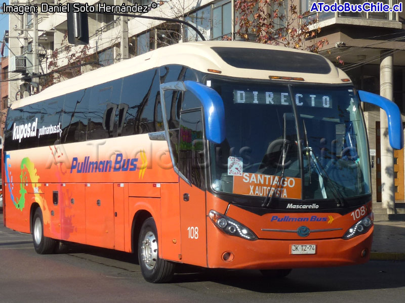 Mascarello Roma 350 / Scania K-360B eev5 / Pullman Bus Costa Central S.A.