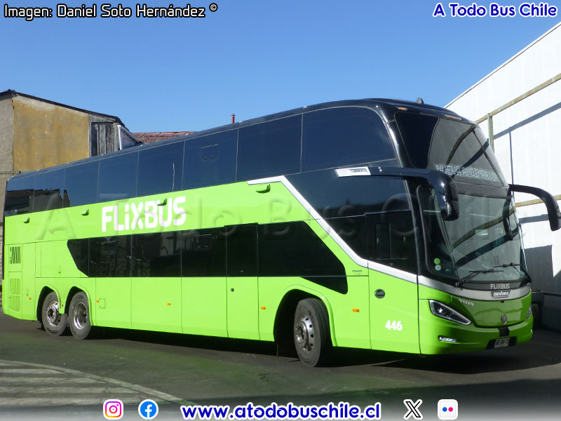 Modasa Zeus 5 / Volvo B-450R Euro5 / Flixbus Chile