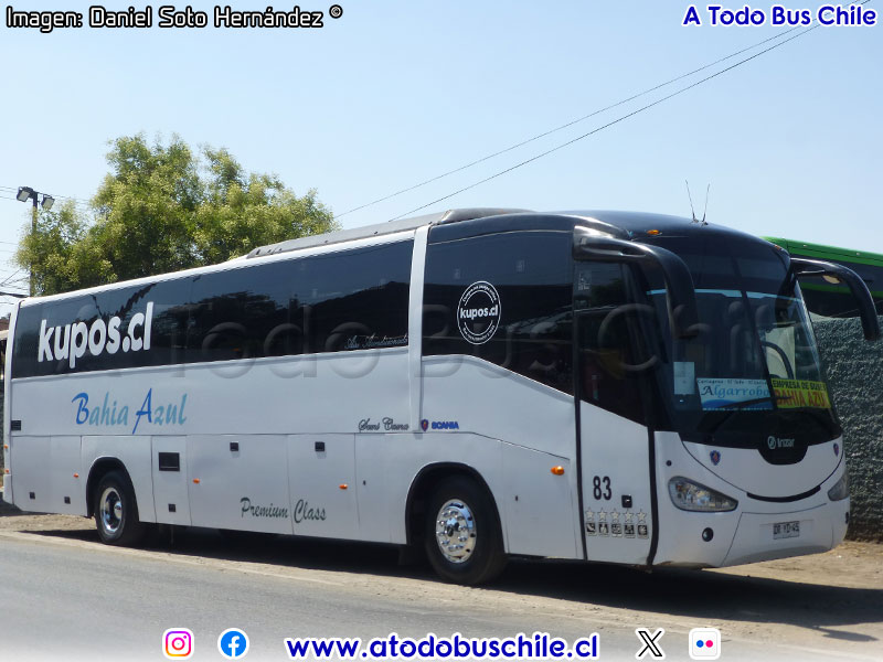 Irizar Century III 3.70 / Scania K-380B / Bahía Azul