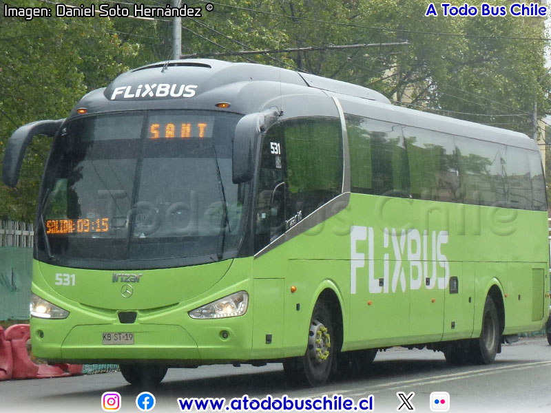 Irizar i6 3.70 / Mercedes Benz O-500RS-1836 BlueTec5 / Flixbus Chile