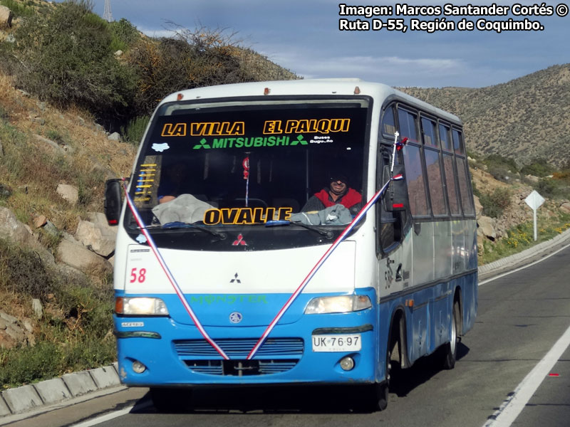 Metalpar Aysén / Mitsubishi FE659HZ6SL / Buses Bugueño