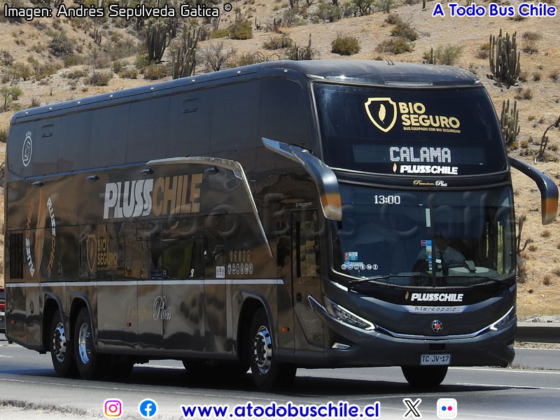 Marcopolo Paradiso G8 1800DD / Volvo B-450R Euro5 / Pluss Chile