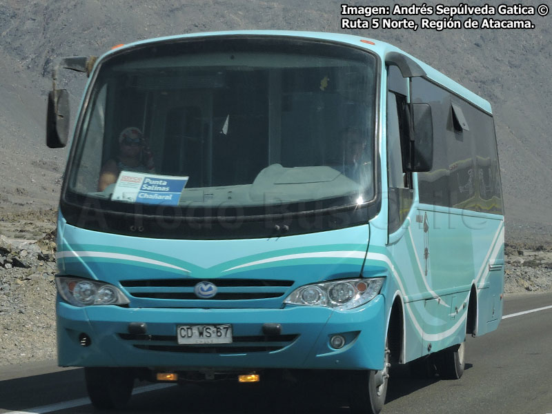 Mascarello Gran Micro / Agrale MA-9.2 / Buses Muñoz (Recorrido Chañaral - Punta Salinas)