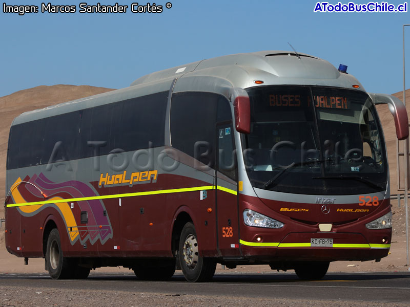 Irizar i6 3.70 / Mercedes Benz O-500RS-1836 BlueTec5 / Buses Hualpén