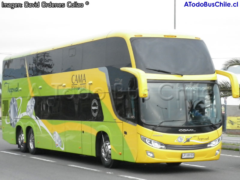 Comil Campione Invictus DD / Volvo B-450R Euro5 / Buses Tepual