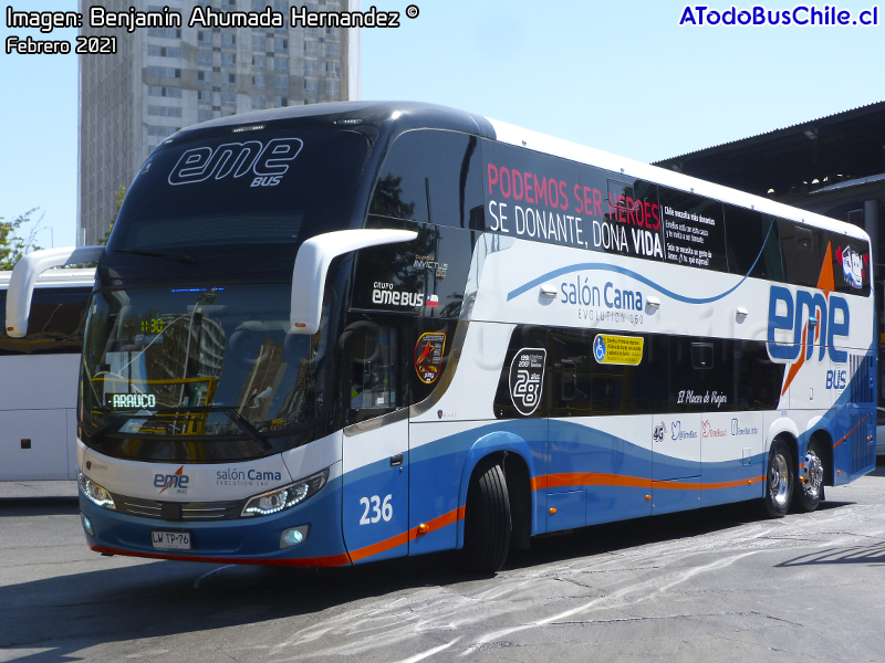 Comil Campione Invictus DD / Scania K-400B eev5 / EME Bus