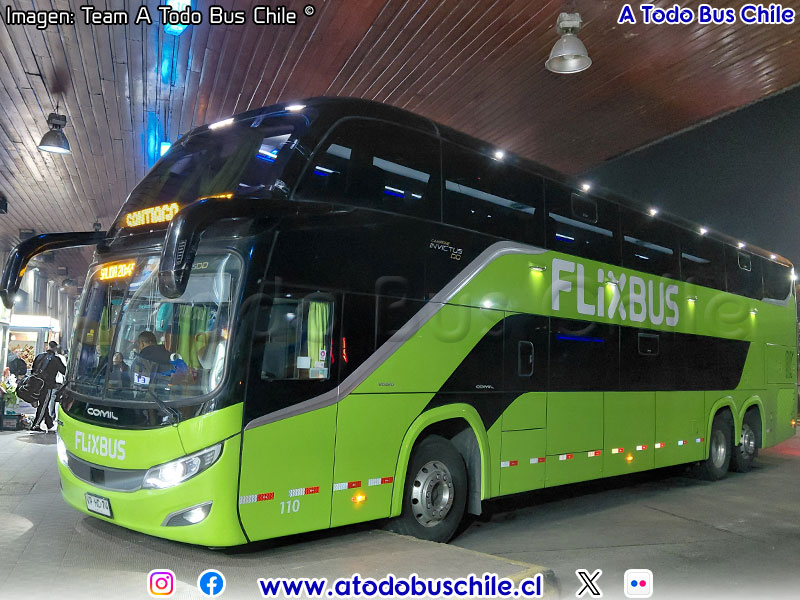 Comil Campione Invictus DD / Volvo B-450R Euro5 / Flixbus Chile