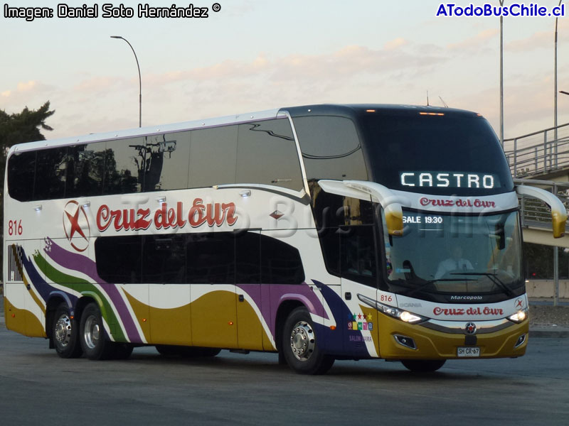 Marcopolo Paradiso New G7 1800DD / Scania K-400B eev5 / Cruz del Sur