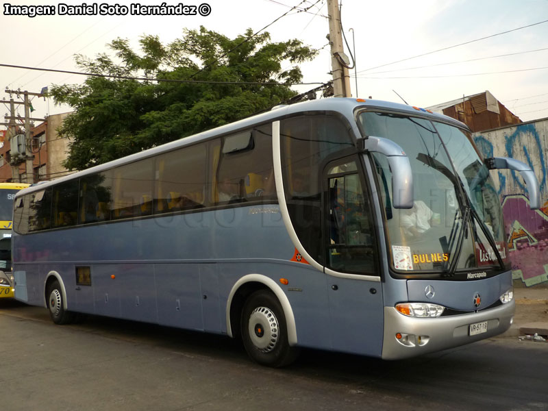 Marcopolo Viaggio G6 1050 / Mercedes Benz O-400RSE / Lista Azul