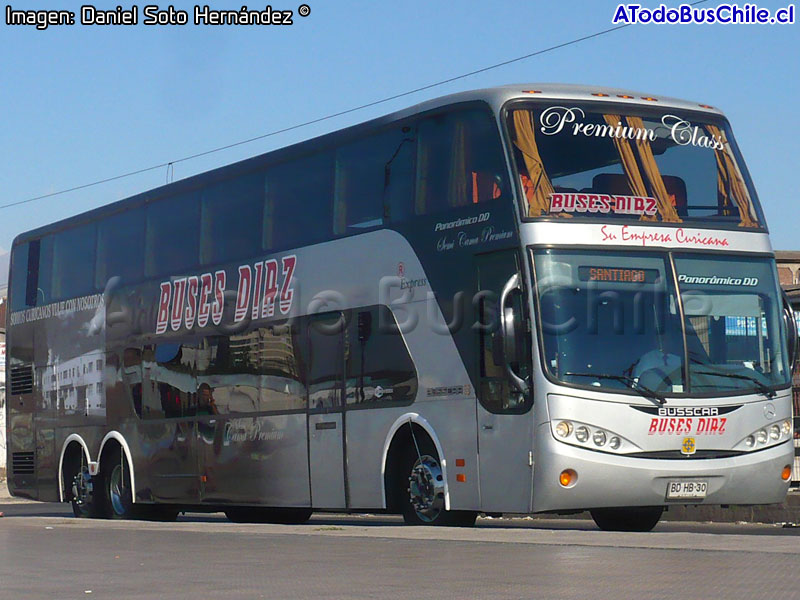 Busscar Panorâmico DD / Mercedes Benz O-500RSD-2036 / Buses Díaz
