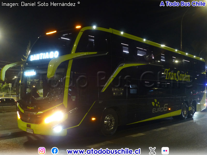 Marcopolo Paradiso G8 1800DD / Volvo B-510R Euro6 / TranSantin