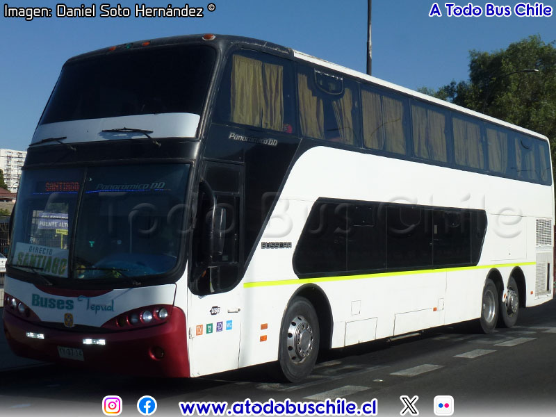 Busscar Panorâmico DD / Scania K-420 / Buses Tepual
